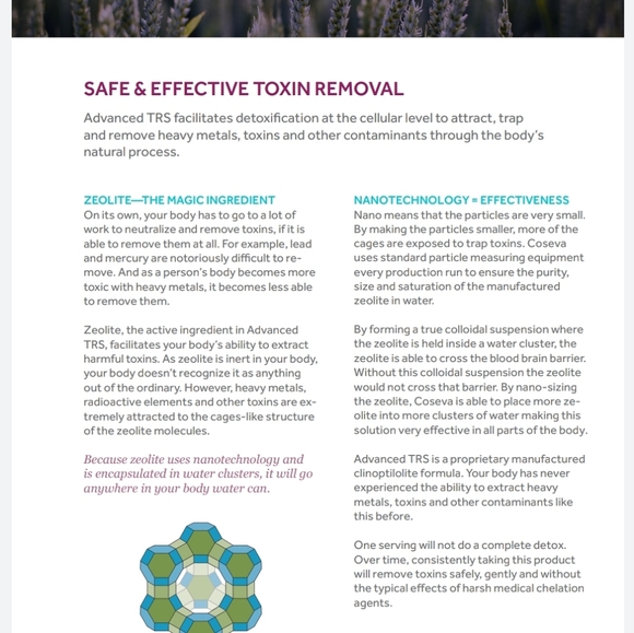 Coseva Advanced TRS Detoxification - Picture 6 of 7